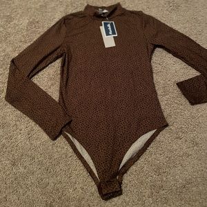 Leopard Print Bodysuit